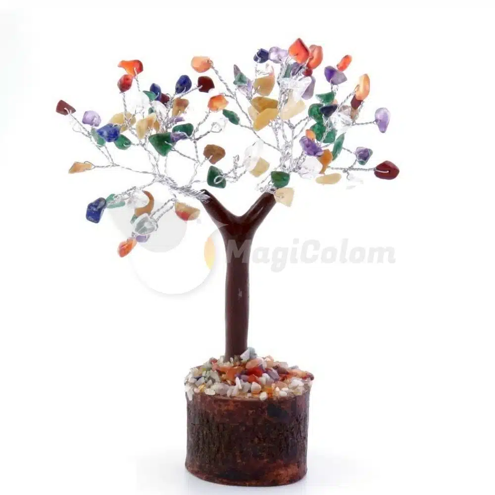 Árbol Feng Shui de Gemas Semipreciosas