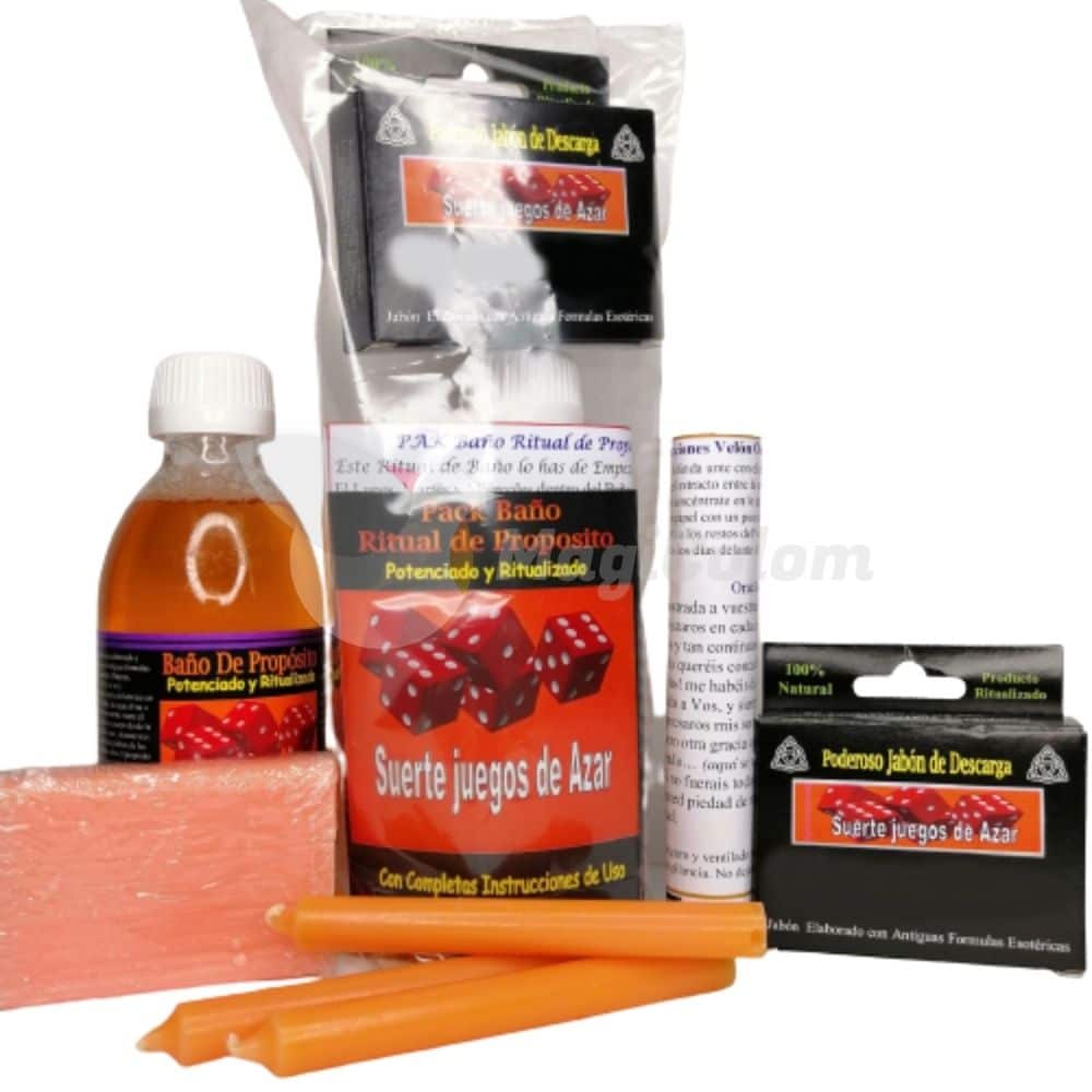 Pack de Baño para la Suerte en los Juegos de Azar