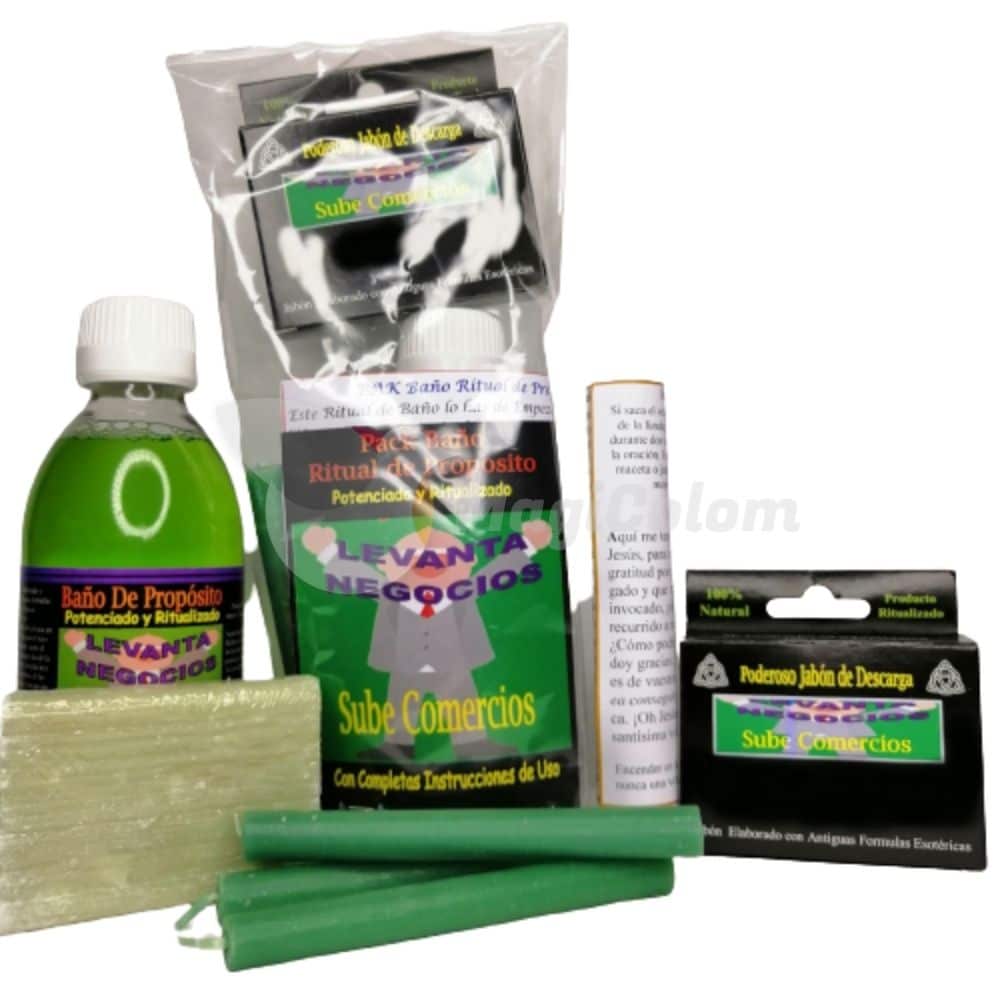 Pack de Baño Levanta Negocios