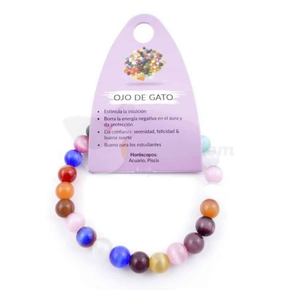Pulsera Ojo de Gato Elástica