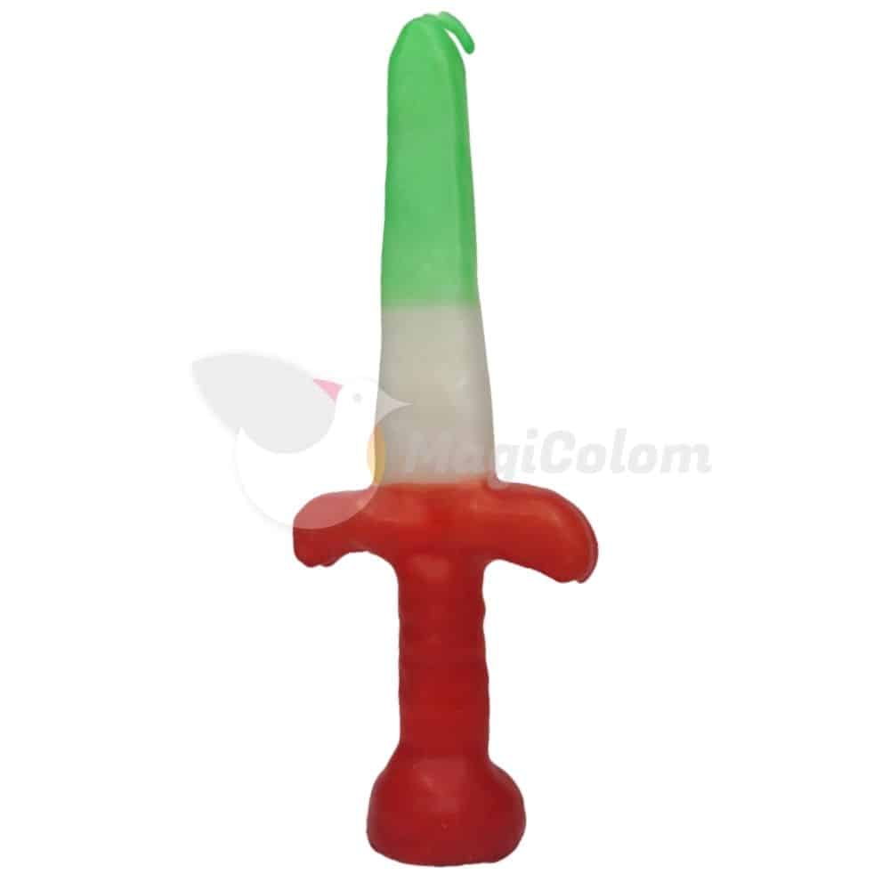 Espada Artesana de Cera Espada de San Jorge, 24 cm, Abrir Caminos
