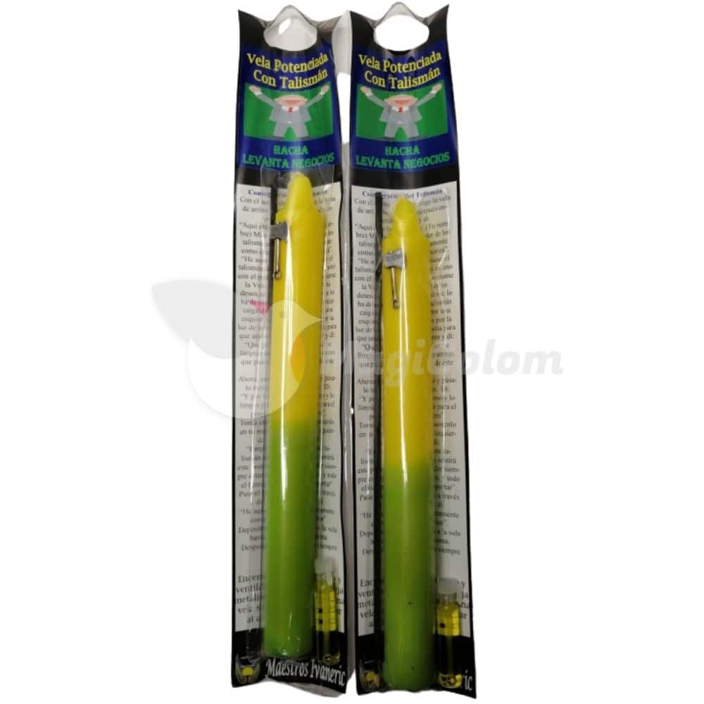 Vela Potenciada con Amuleto Hacha