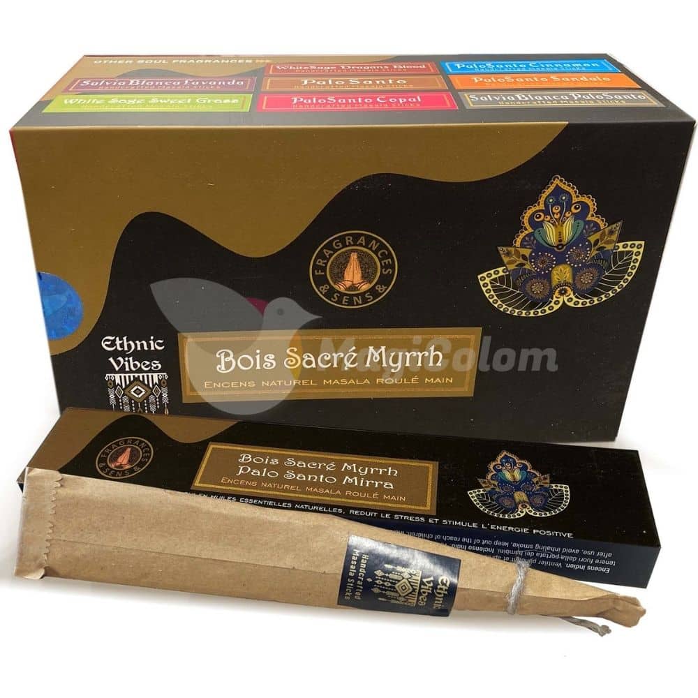 Incienso Ethnic Vibes Palo Santo y Mirra