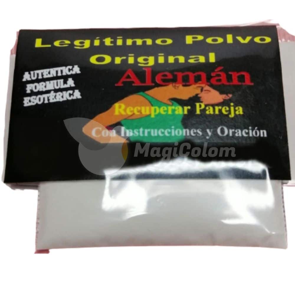 Polvo esotérico Alemán Recuperar Parejas