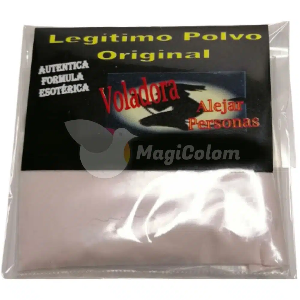 Polvo Voladora esotérico alejar personas