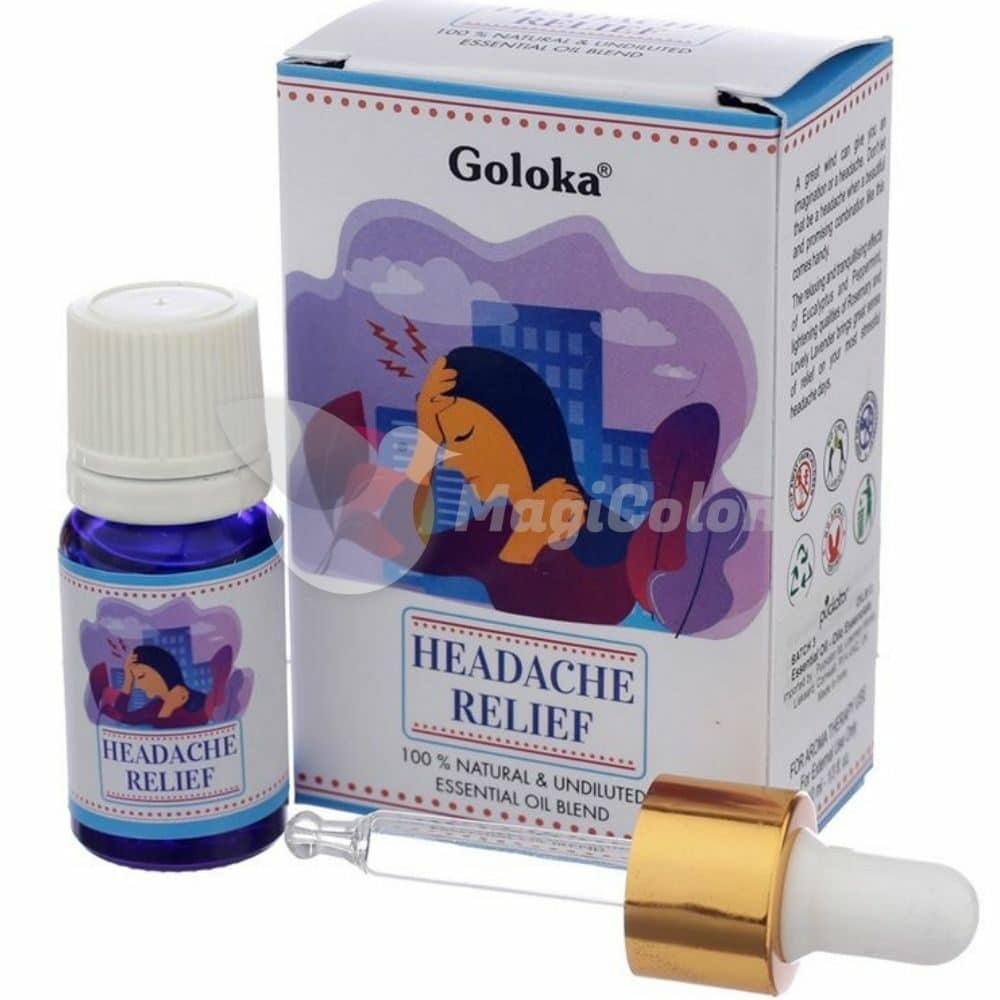 Aceite Esencial Goloka Alivio Dolor de Cabeza