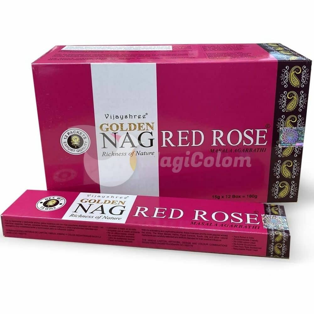 Incienso Golden Nag Rosa Roja