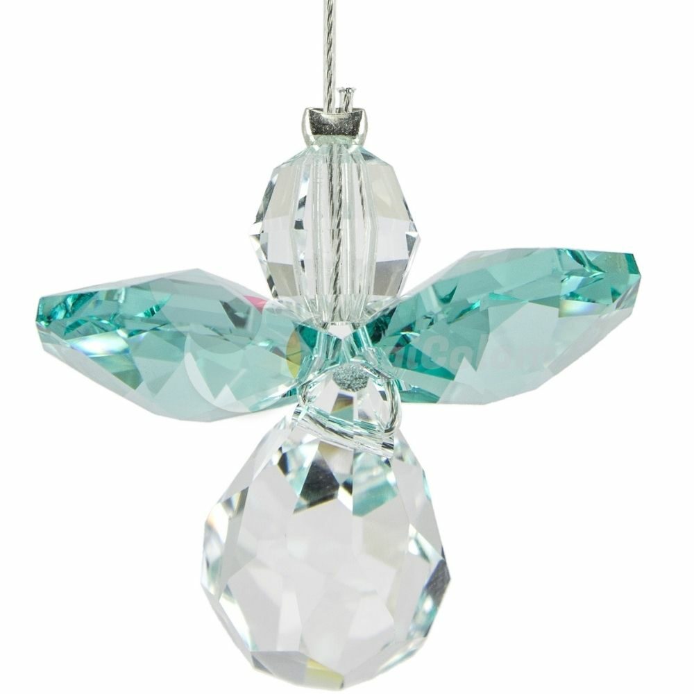 Ángel de la Guarda Circonio Azul Diciembre