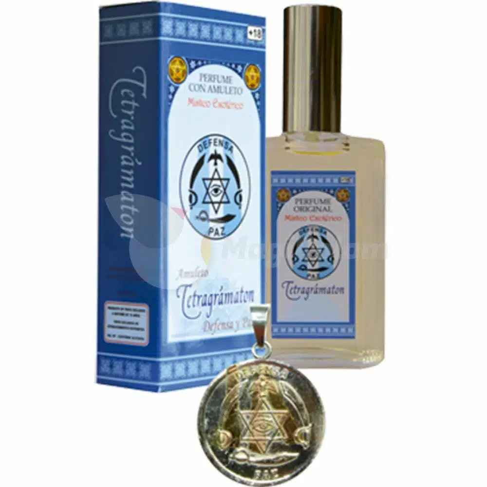 Perfume Amuleto Tetragramaton Defensa Paz