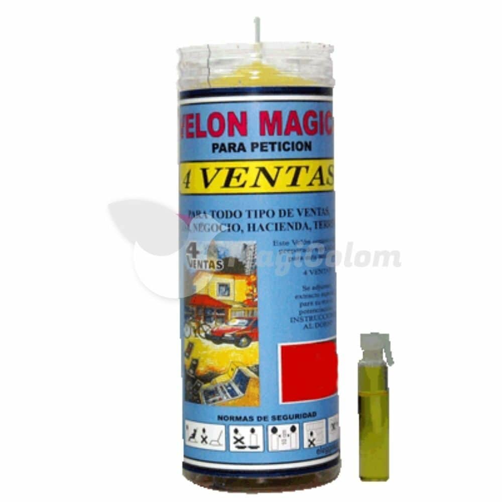Velón Propósito Cuatro Ventas