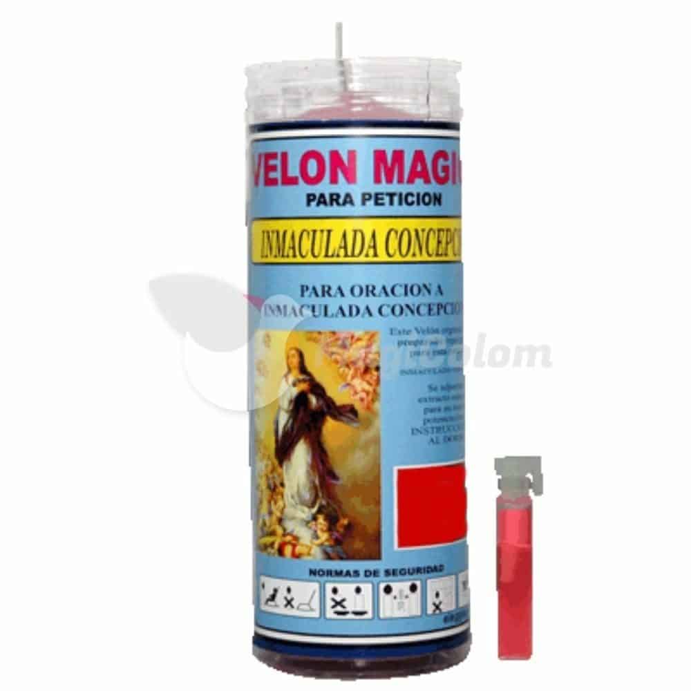 Velón Propósito Inmaculada Concepción