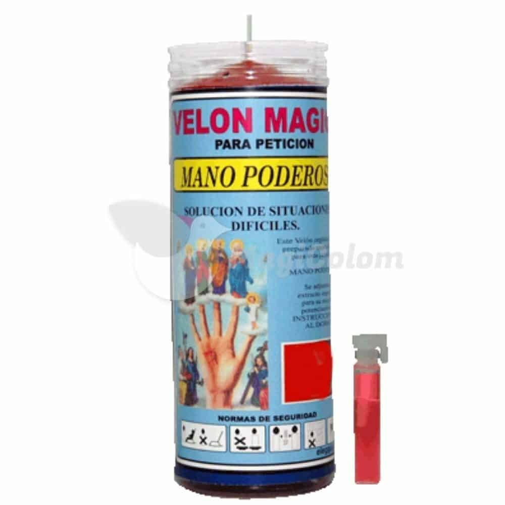 Velón Propósito Mano Poderosa