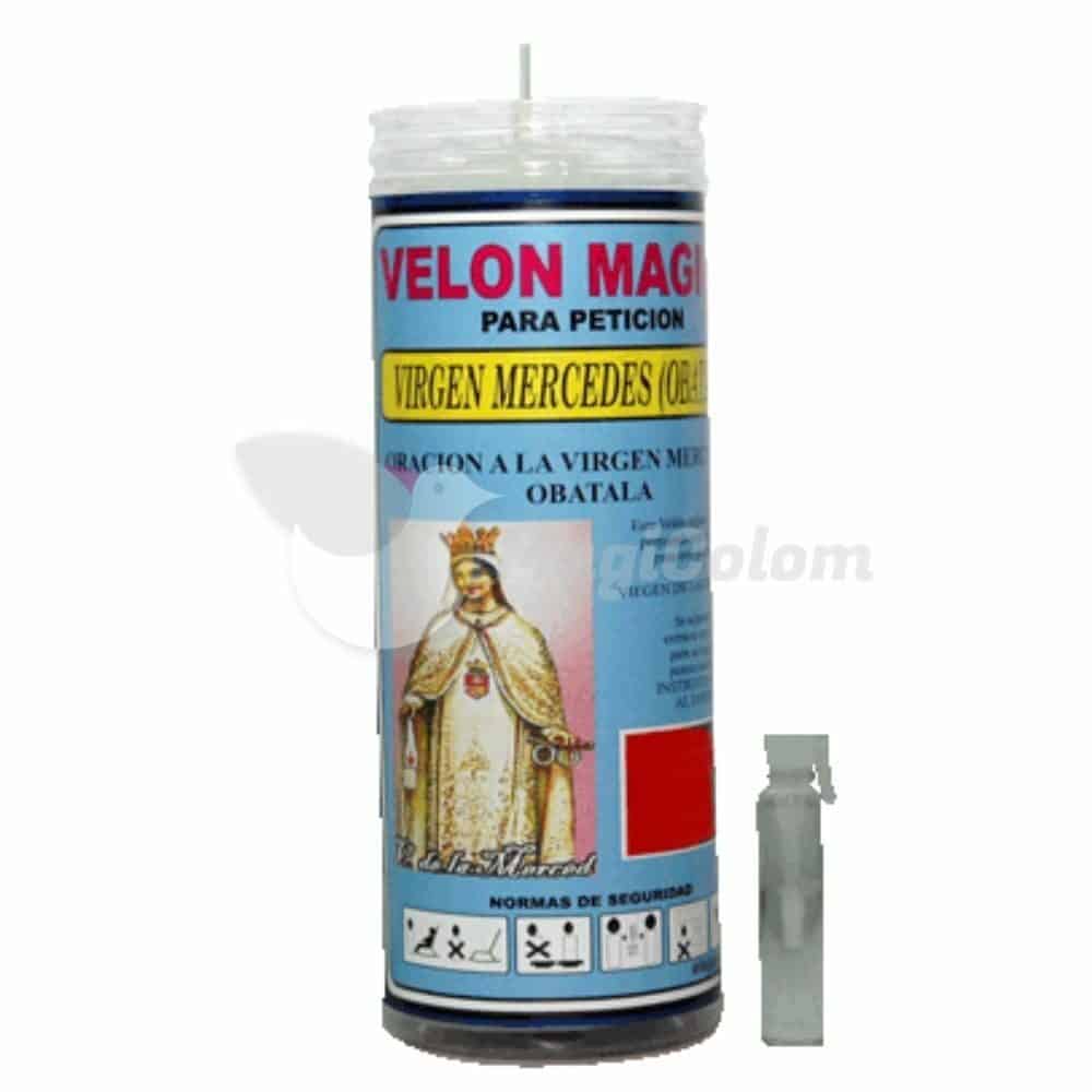 Velón Propósito Virgen de las Mercedes