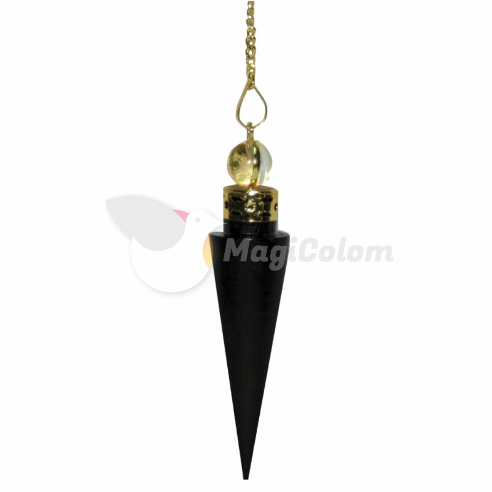 Pendulo Madera Conico Palo de Rosa Dorado