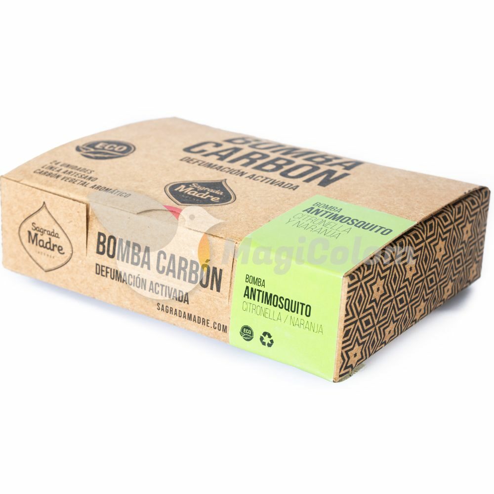 Bomba Carbón Defumación de Citronela