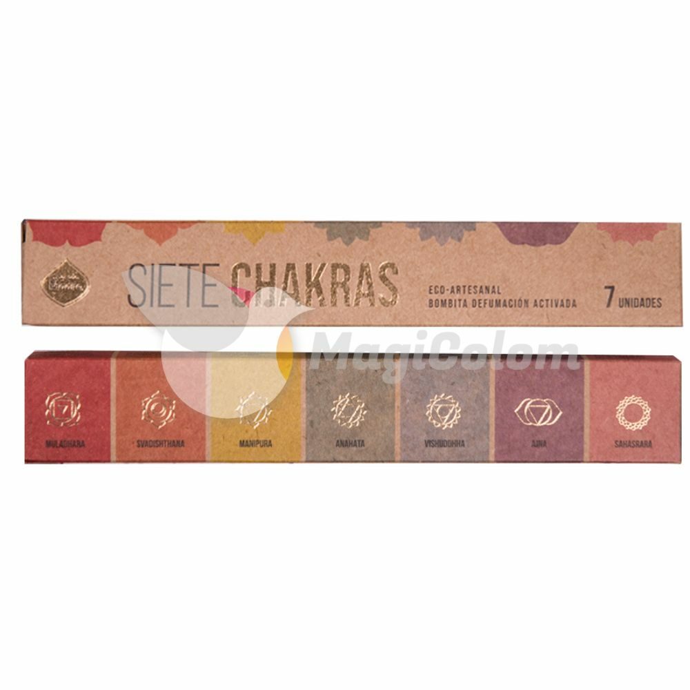 Bombita Defumación Activada 7 Chakras