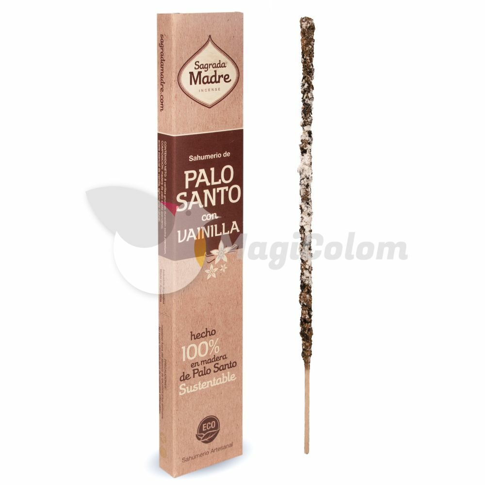 Incienso Palo Santo Vainilla Sagrada Madre