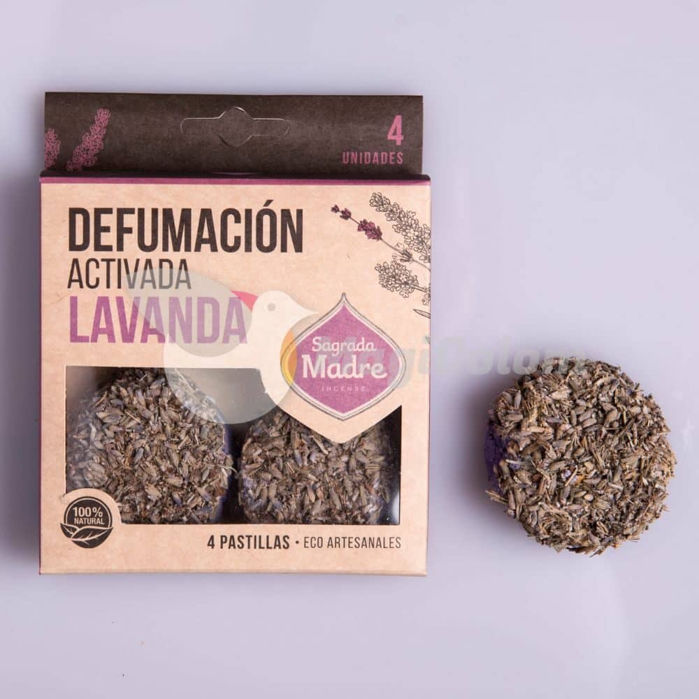 Pastilla Defumación Activada con Lavanda