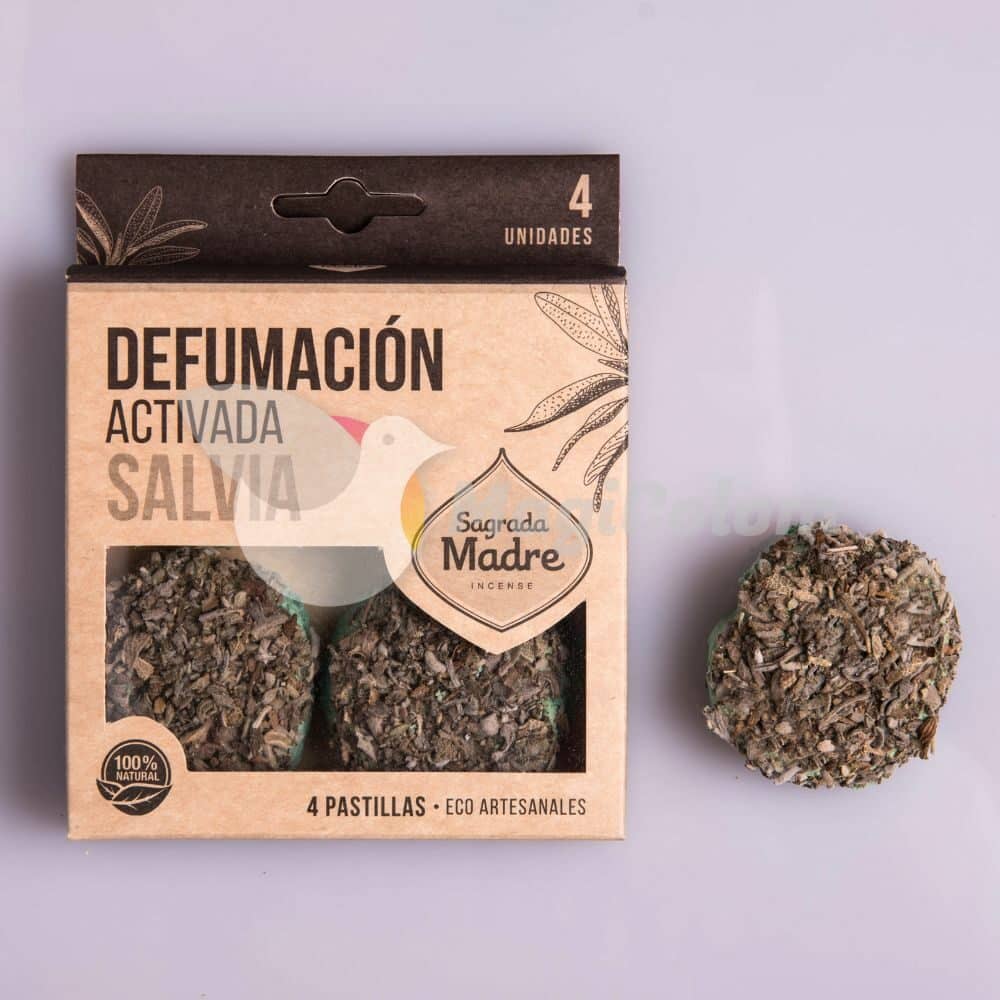 Pastilla Defumación Activada con Salvia
