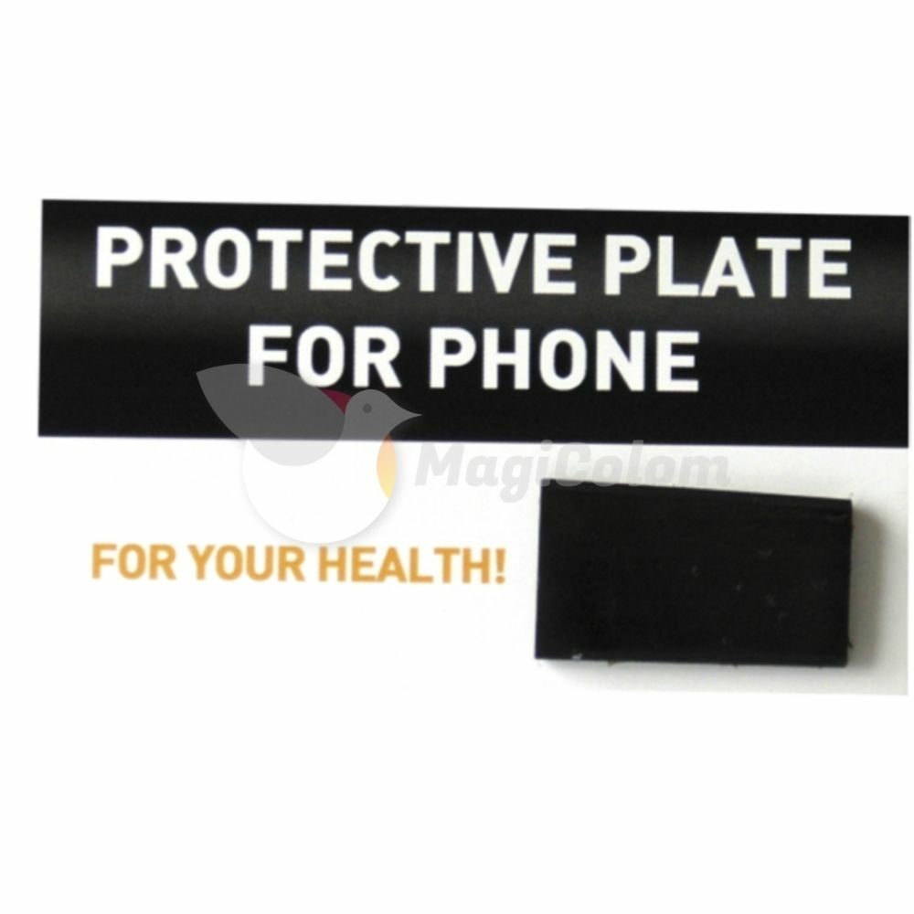 Shungit Placa Rectangular para Movil