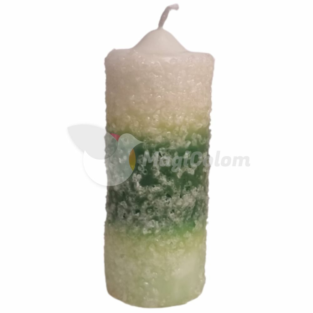 Velón de Sal Blanco-Verde-Blanco
