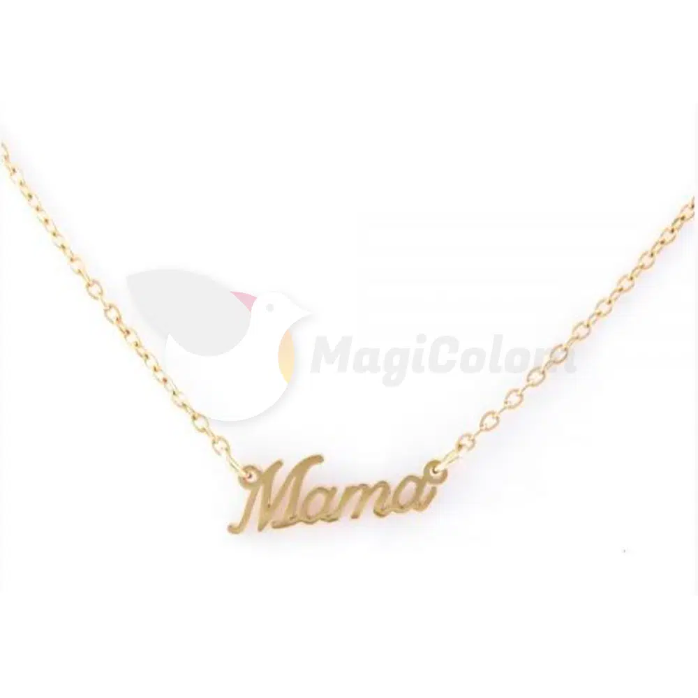 Collar Acero Mama