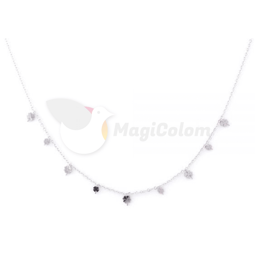 Collar Dijes Trébol