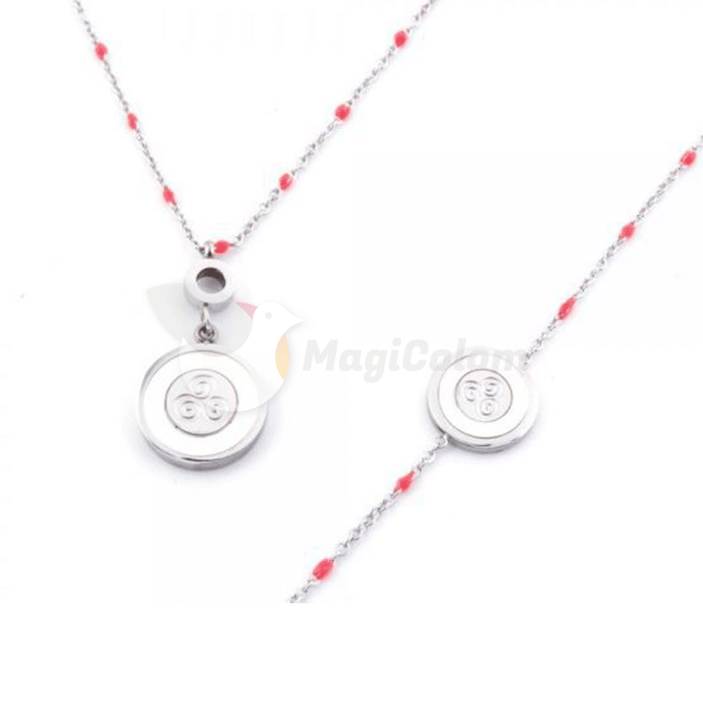 Conjunto Collar y Pulsera con Trisquel