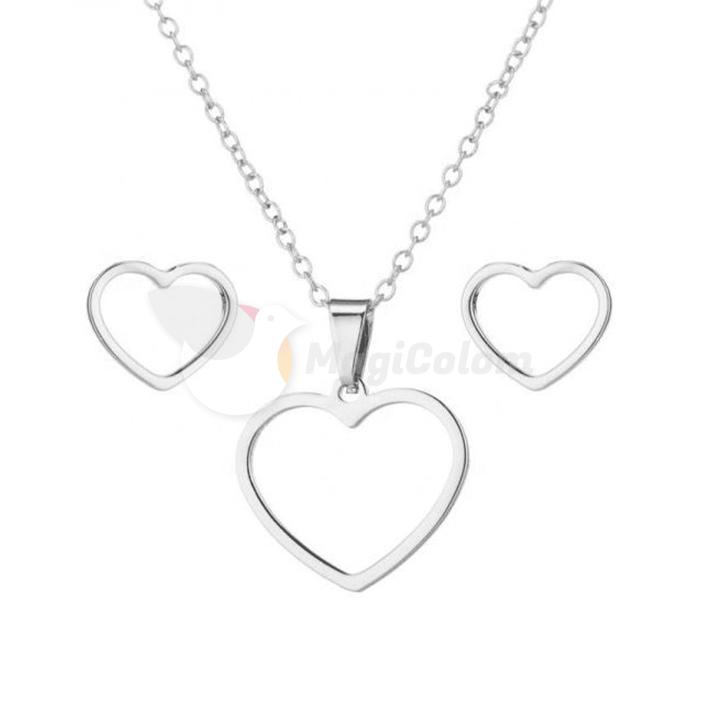 Conjunto de Acero Alta Calidad Corazón