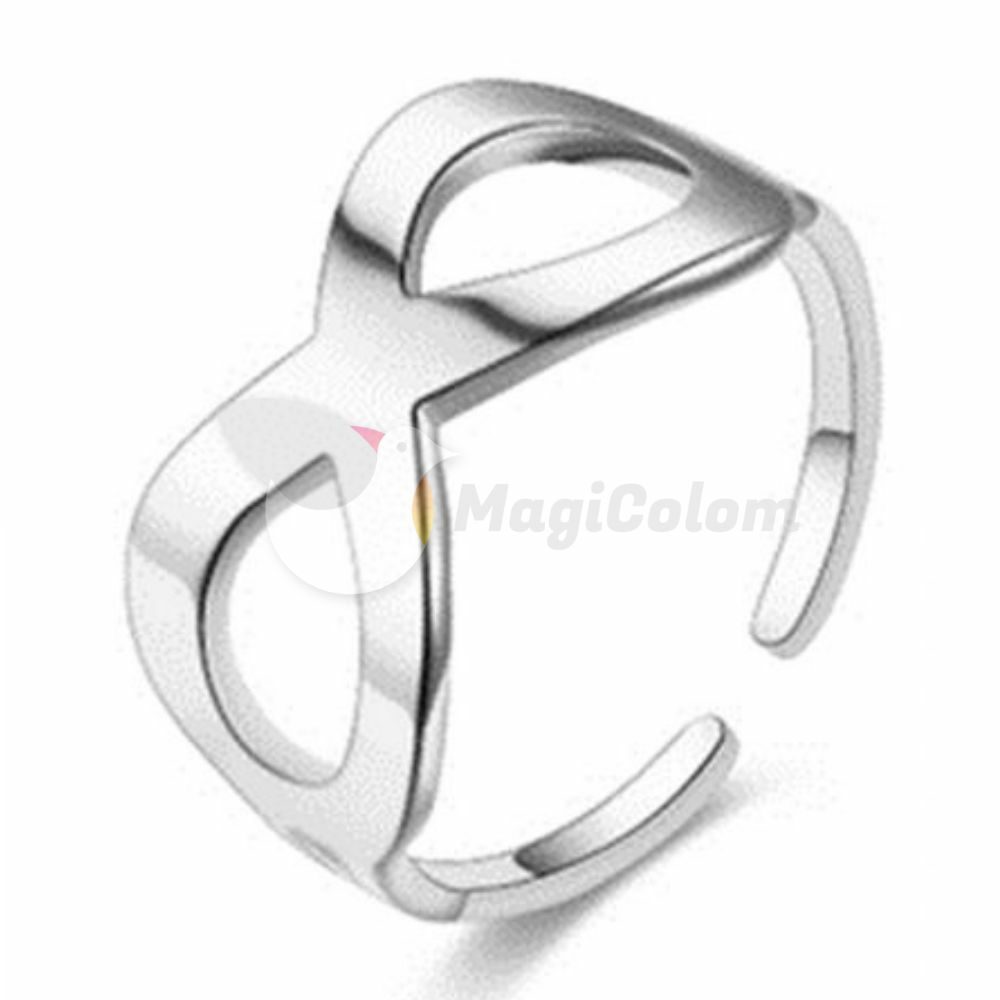 Anillo Ajustable con Símbolo Infinito