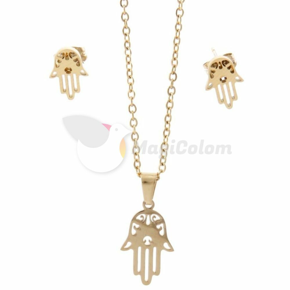 Conjunto de Acero Mano de Fátima