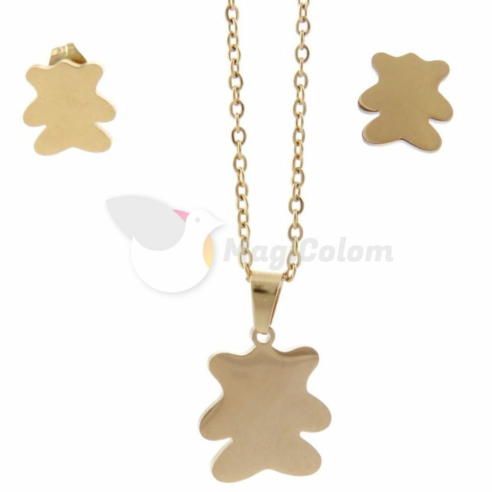 Conjunto de Acero Osito