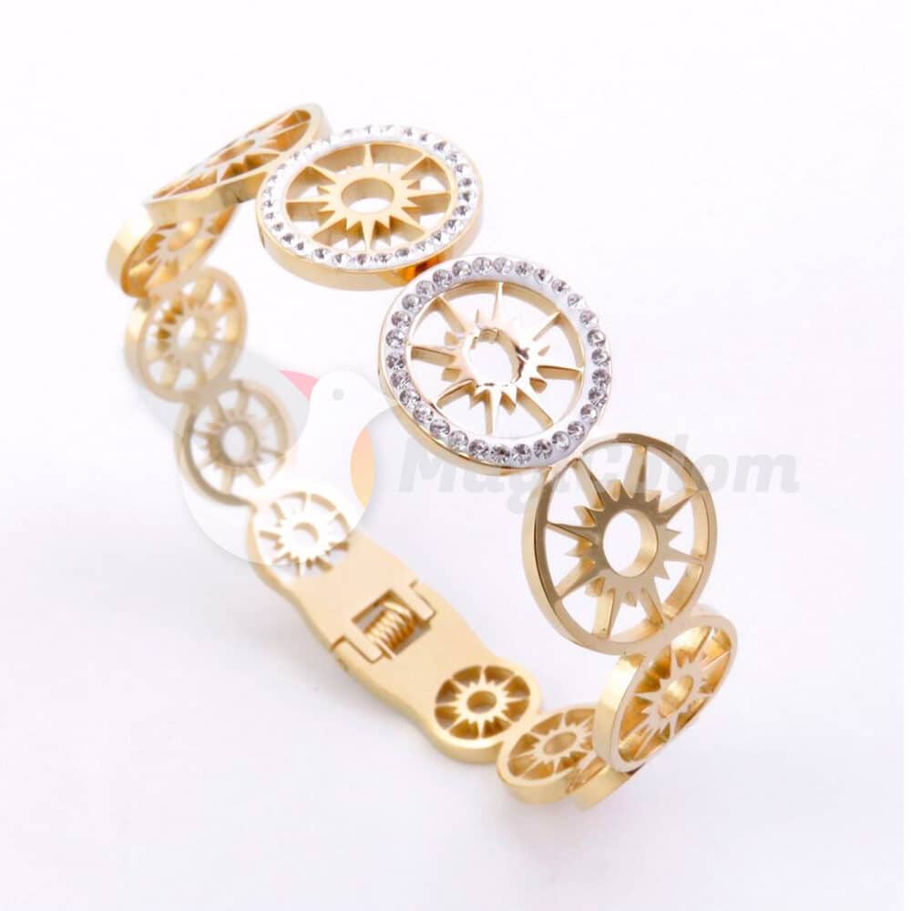 Pulsera Sol con Brillantes