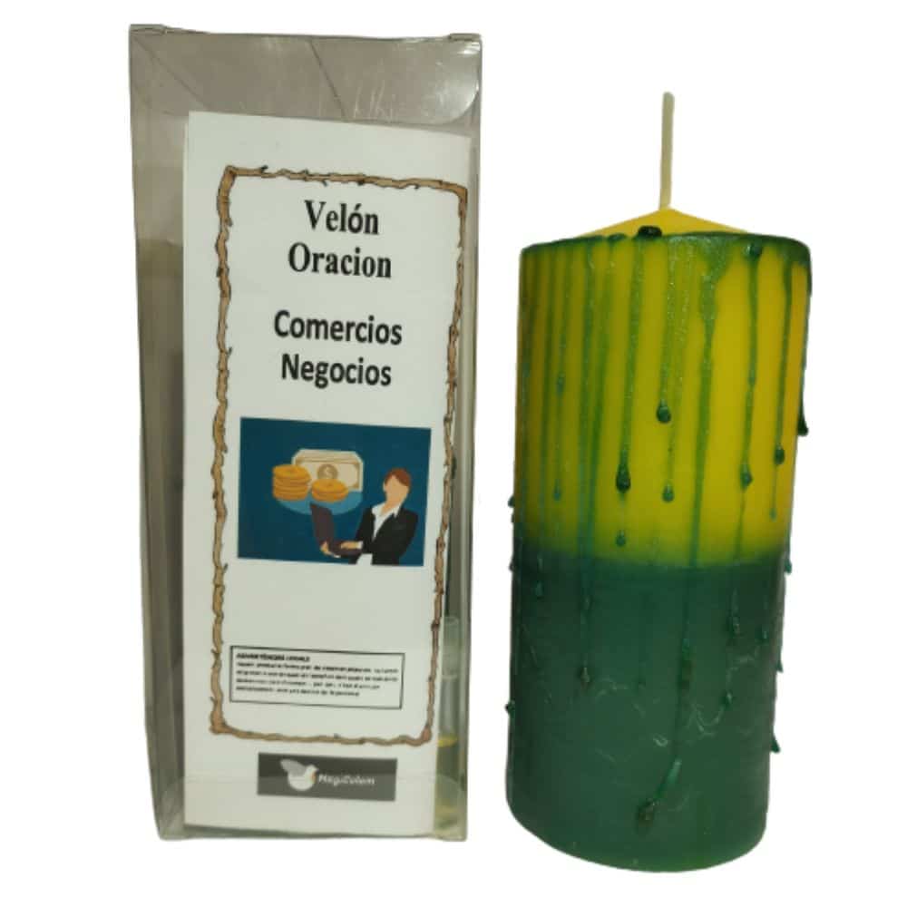 Velón con Oración Comercios Negocios