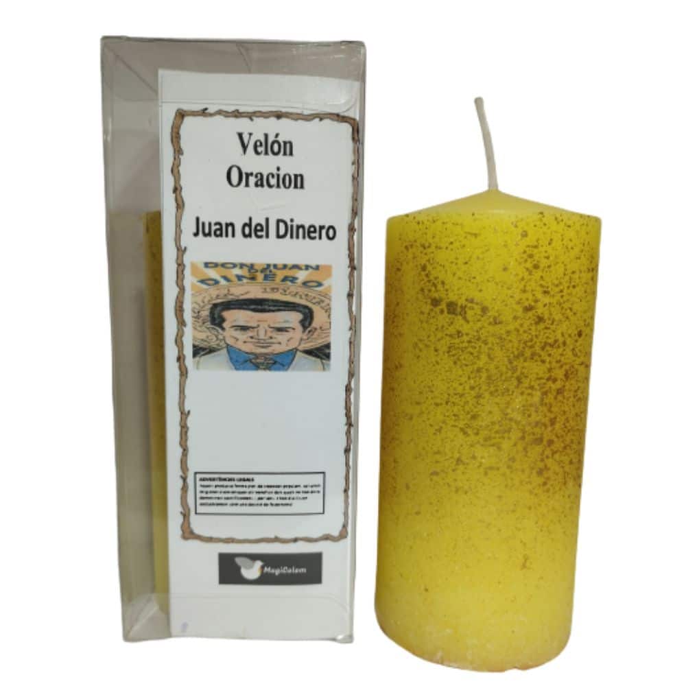 Velón con Oración Don Juan del Dinero