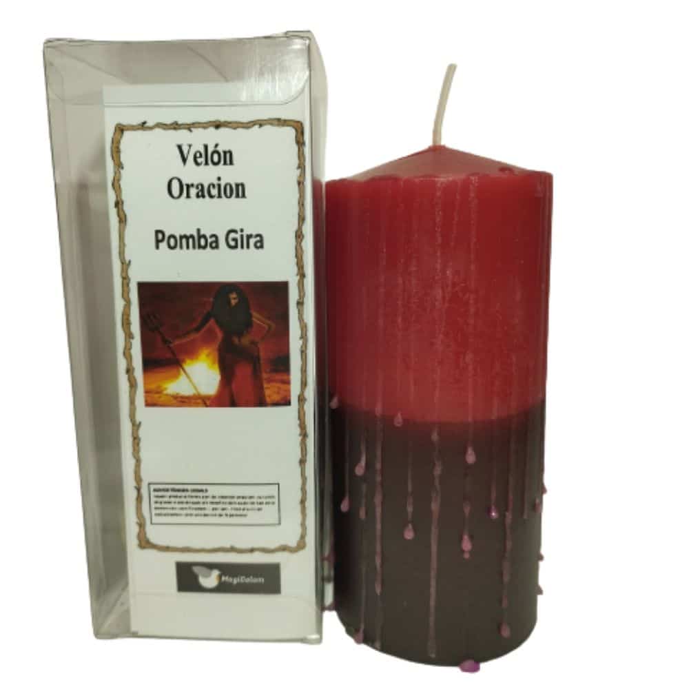 Velón con Oración a Pomba Gira