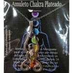 Amuleto Artesano Metal Plateado Buda