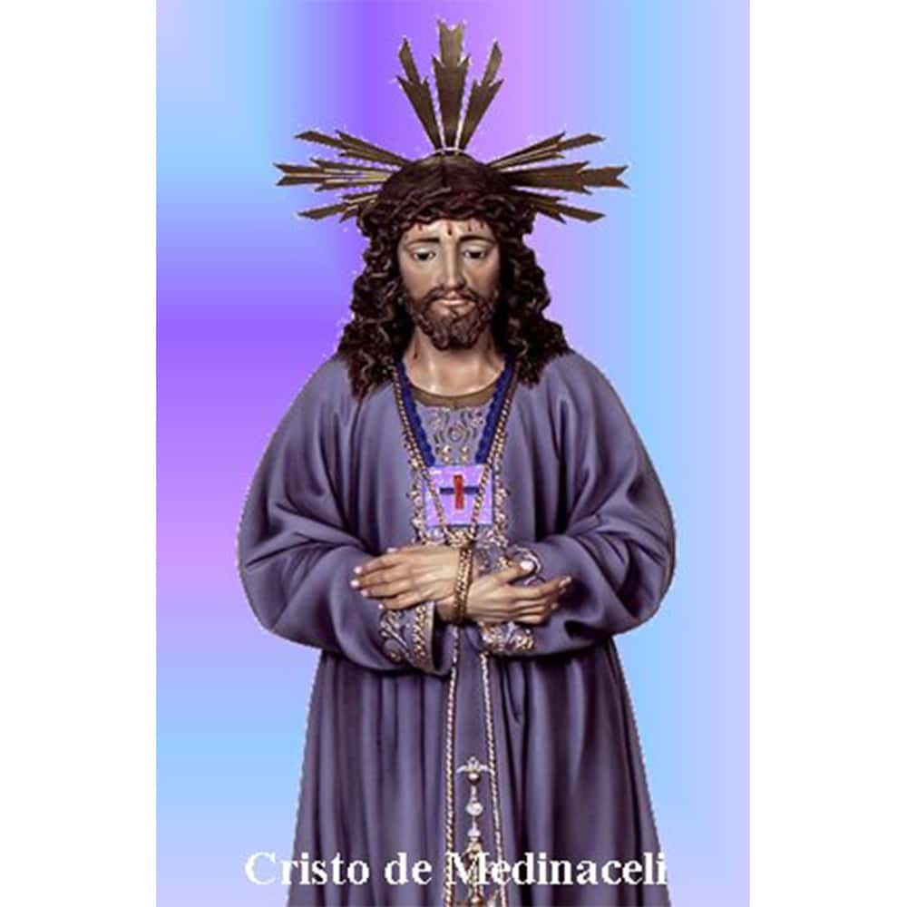 Estampa plastificada Cristo de Medinaceli