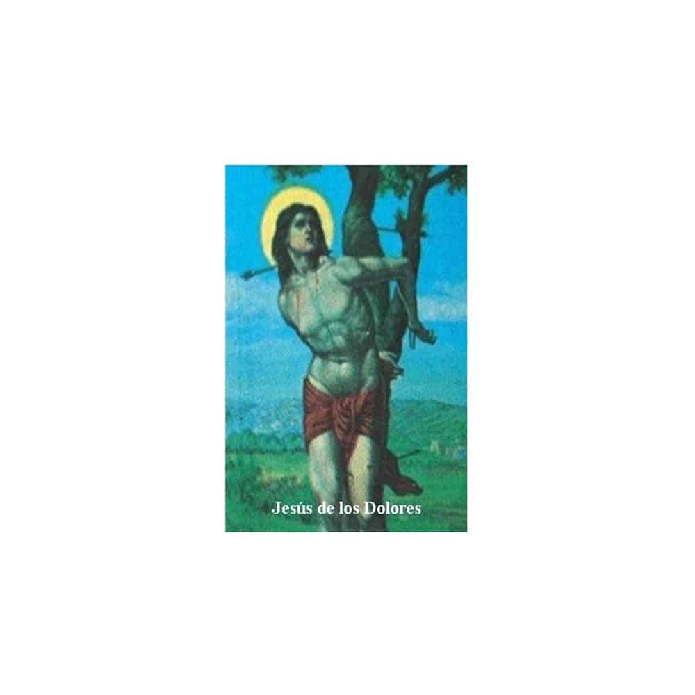 Estampa Plastificada Jesús de los Dolores