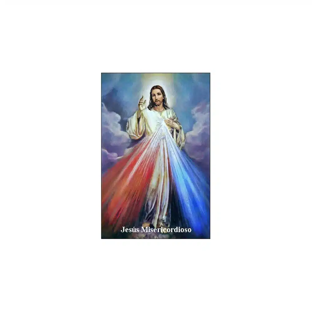 Estampa Plastificada Jesús Misericordioso