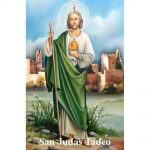 Estampa Plastificada San Judas Tadeo