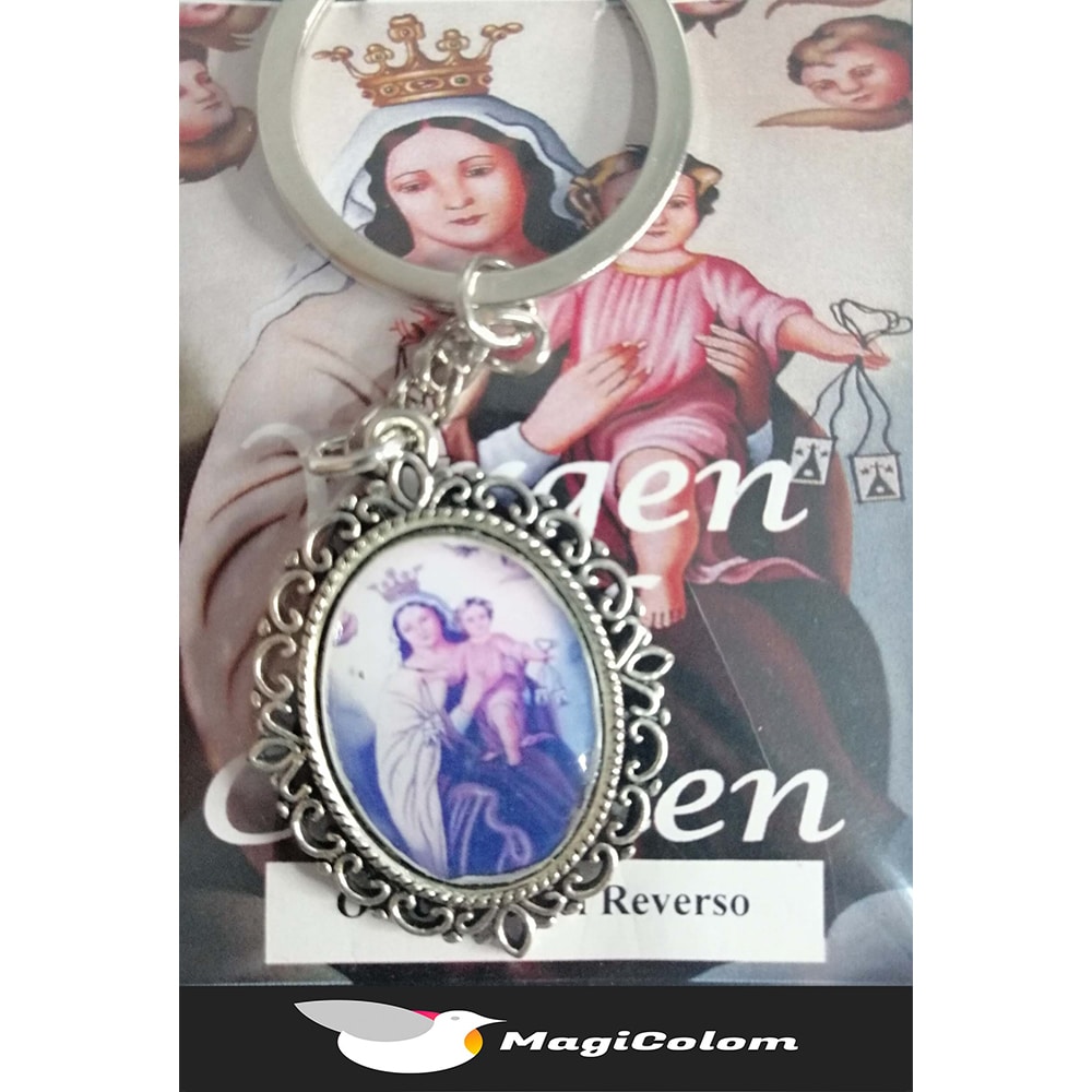Llavero Esmaltado Virgen del Carmen