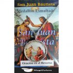 Medallón Esmaltado San Juan Bautista