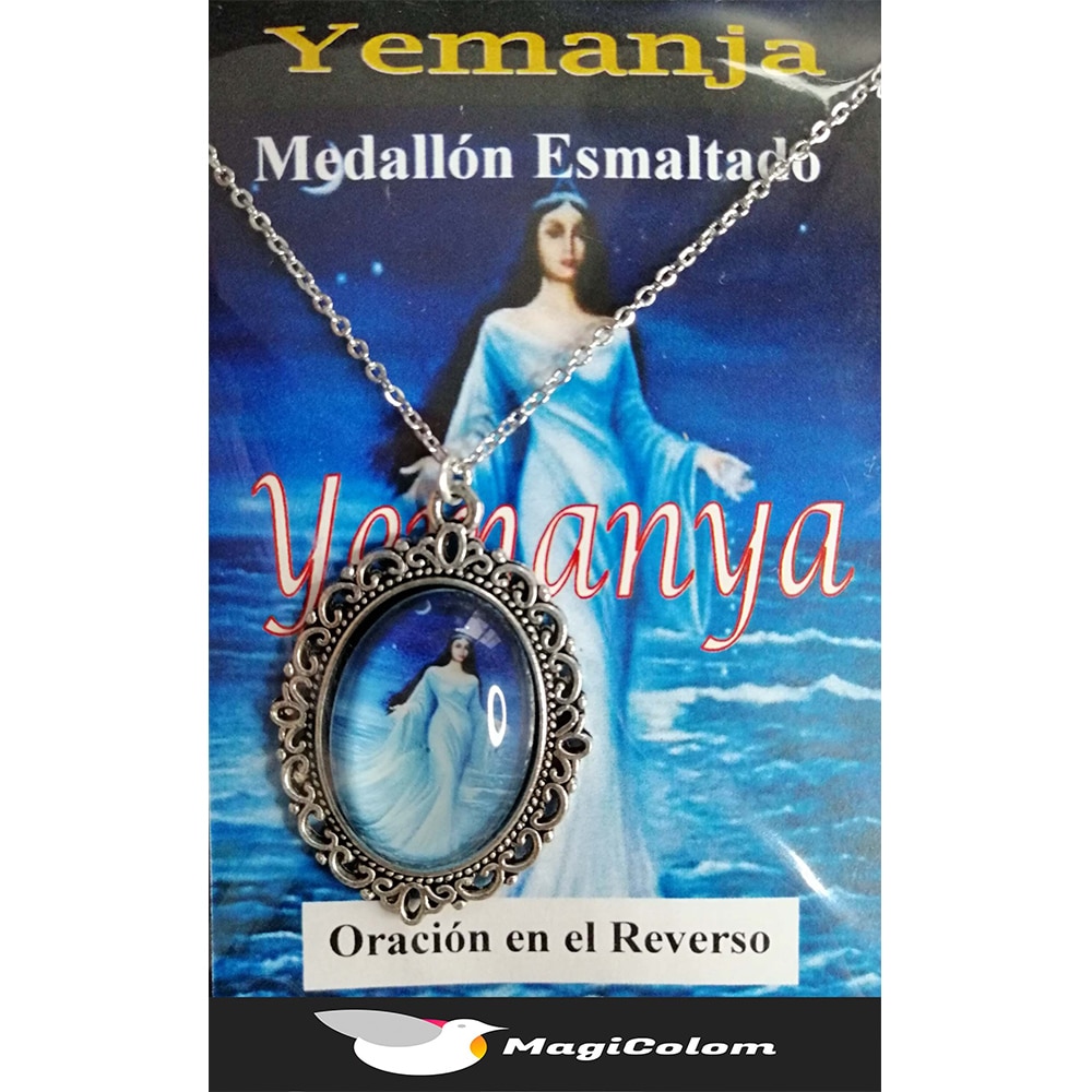 Medallón Esmaltado Yemanyá