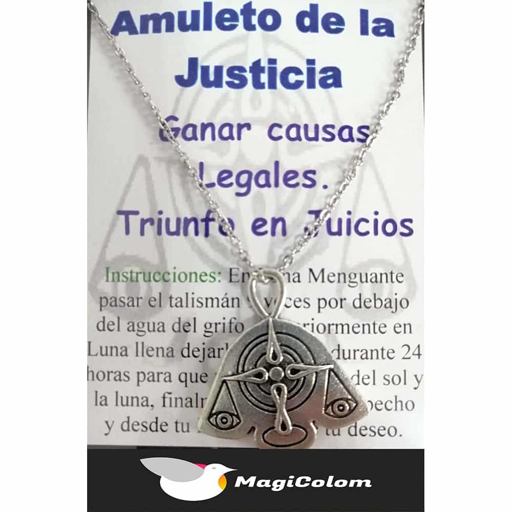 Talismán Amuleto Justicia