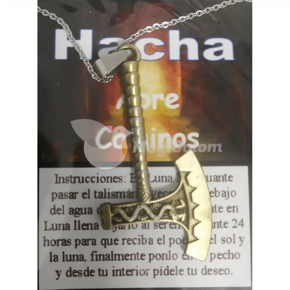 Talismán Hacha Abrecaminos