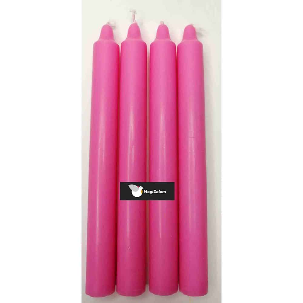 Vela aromática rosas