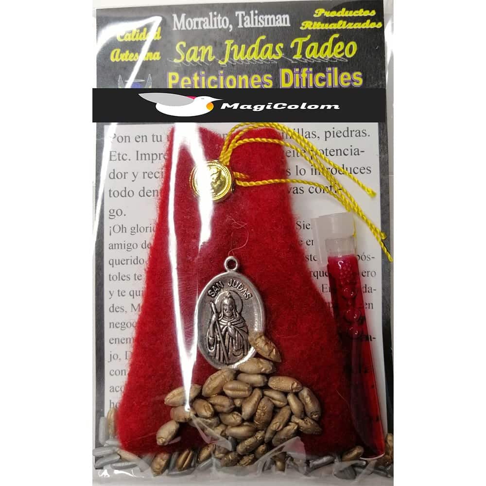 Amuleto de San Judas Tadeo morralito