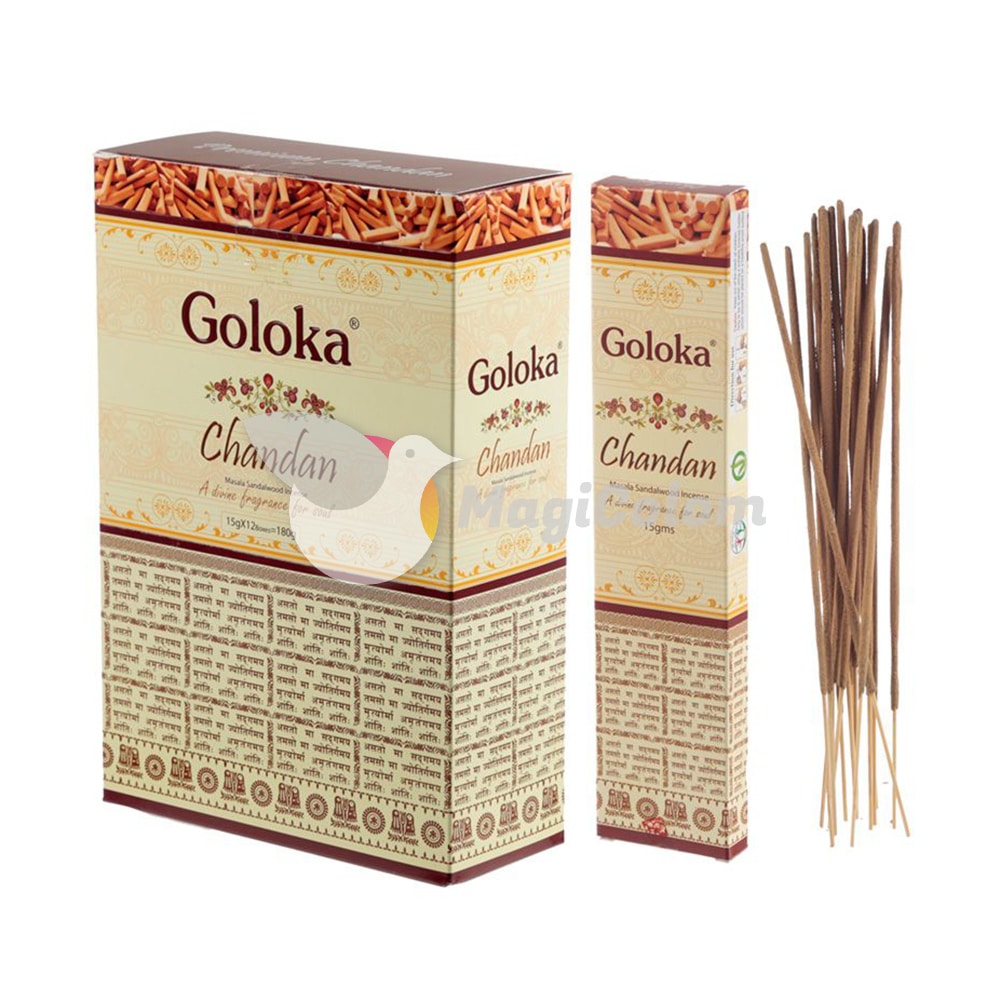 Incienso Goloka Premium Sandalo Chandan