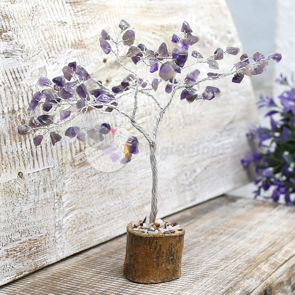 Árbol de mineral Feng Shui Amatista